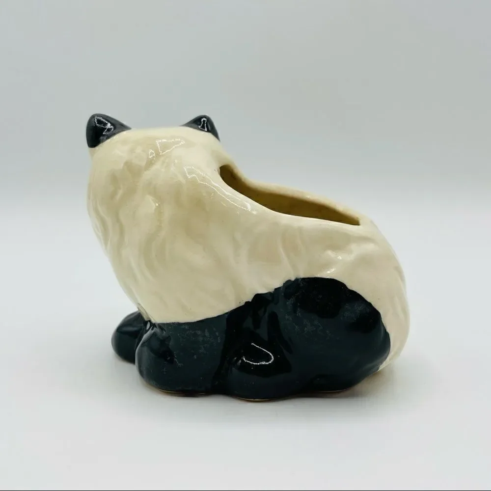 Vintage Small Panda Planter